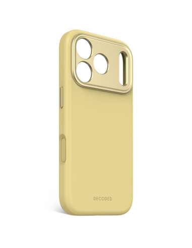 Decoded Silicone Backcover Apple Iphone 17 Pro Yuma Yellow Pokrowiec Na Telefon Komórkowy 16 Cm (6.3") Żółty