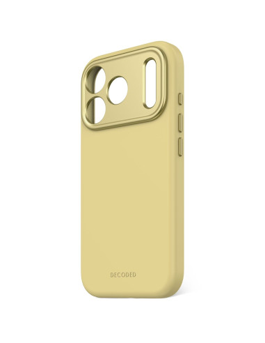 Decoded Silicone Backcover Apple Iphone 17 Pro Yuma Yellow Pokrowiec Na Telefon Komórkowy 16 Cm (6.3") Żółty