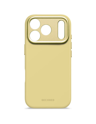 Decoded Silicone Backcover Apple Iphone 17 Pro Yuma Yellow Pokrowiec Na Telefon Komórkowy 16 Cm (6.3") Żółty