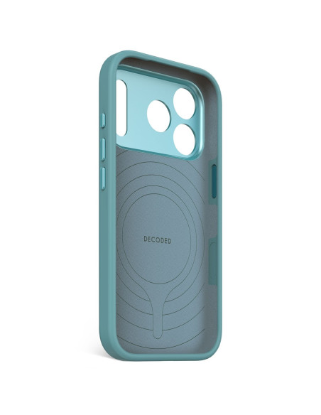 Decoded Silicone Backcover Apple Iphone 17 Pro Retro Blue Pokrowiec Na Telefon Komórkowy 16 Cm (6.3") Niebieski