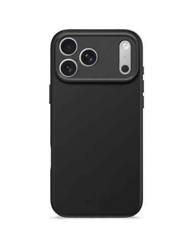 Decoded Silicone Backcover Apple Iphone 17 Pro Max Phantom Black Pokrowiec Na Telefon Komórkowy 17,5 Cm (6.9") Czarny