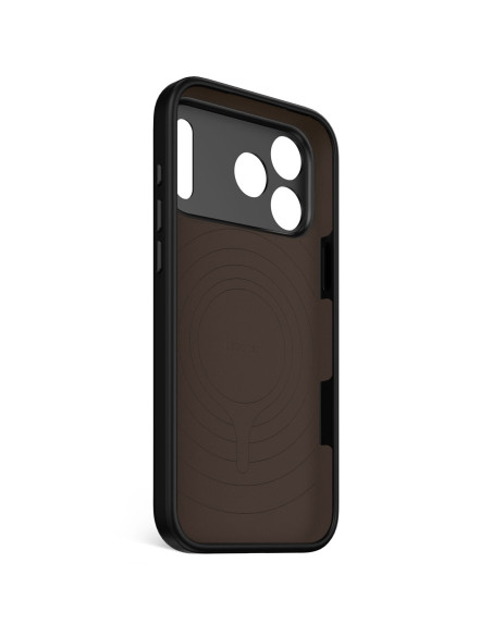 Decoded Silicone Backcover Apple Iphone 17 Pro Max Phantom Black Pokrowiec Na Telefon Komórkowy 17,5 Cm (6.9") Czarny