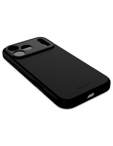 Decoded Silicone Backcover Apple Iphone 17 Pro Max Phantom Black Pokrowiec Na Telefon Komórkowy 17,5 Cm (6.9") Czarny