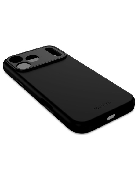 Decoded Silicone Backcover Apple Iphone 17 Pro Max Phantom Black Pokrowiec Na Telefon Komórkowy 17,5 Cm (6.9") Czarny