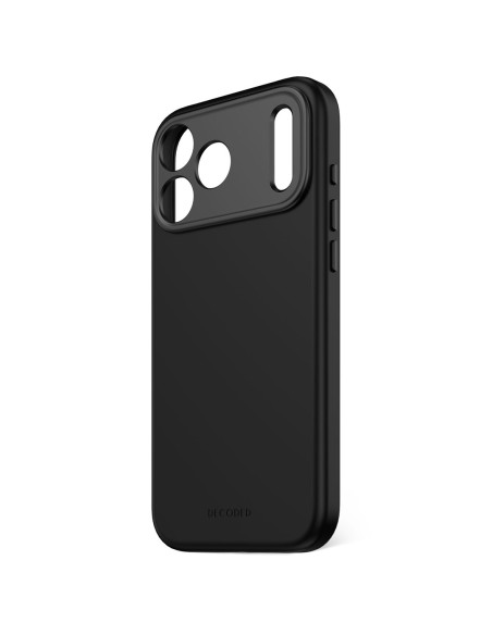 Decoded Silicone Backcover Apple Iphone 17 Pro Max Phantom Black Pokrowiec Na Telefon Komórkowy 17,5 Cm (6.9") Czarny