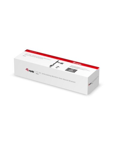 Equip 650156 Uchwyt / Stojak Do Monitorów 81,3 Cm (32") Biurko Czarny