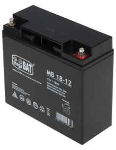 Megabat Mb 18-12 Akumulator Ołowiany (Vrla) 12 V 18 Ah 2