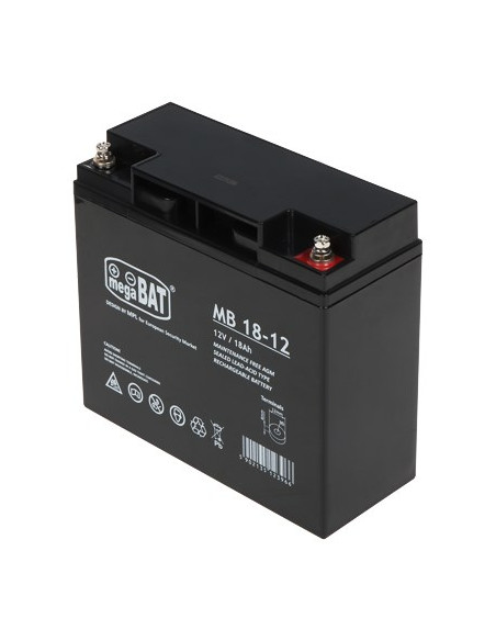 Megabat Mb 18-12 Akumulator Ołowiany (Vrla) 12 V 18 Ah