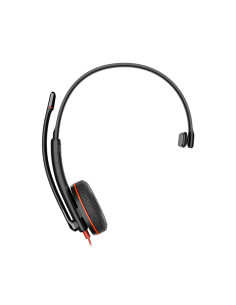 Poly Blackwire 3210 Monaural Usb-C Headset +Usb-C/A Adapter