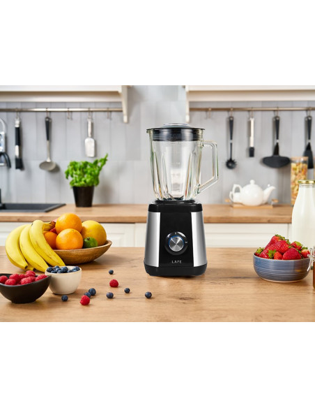 Lafe Blender Koktailowy Bcp003 600W 1,5L Inox/Czarny