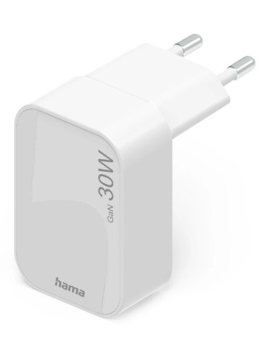 Hama 00201954 Ładowarka Do Urządzeń Przenośnych Smartfon, Tablet Biały Prąd Przemienny Szybkie Ładowanie Wewnętrzna