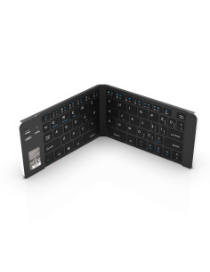 Inca Ibk-579Bt Klawiatura Dom Bluetooth Metaliczny, Srebrny 2