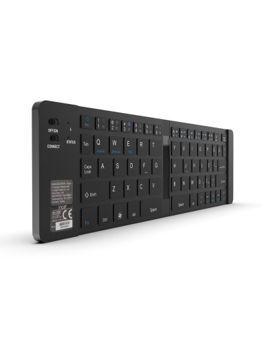 Inca Ibk-579Bt Klawiatura Dom Bluetooth Metaliczny, Srebrny