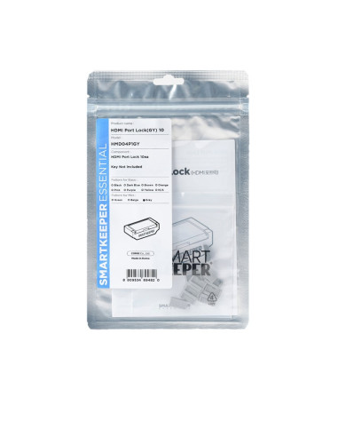 Smartkeeper Hmd04P1Gy Bloker Portów Blokada Portu Hdmi Szary 10 Szt.