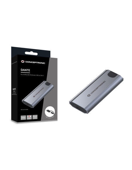 Conceptronic Dante05G Obudowa Do Dysków Twardych Obudowa Ssd Szary M.2