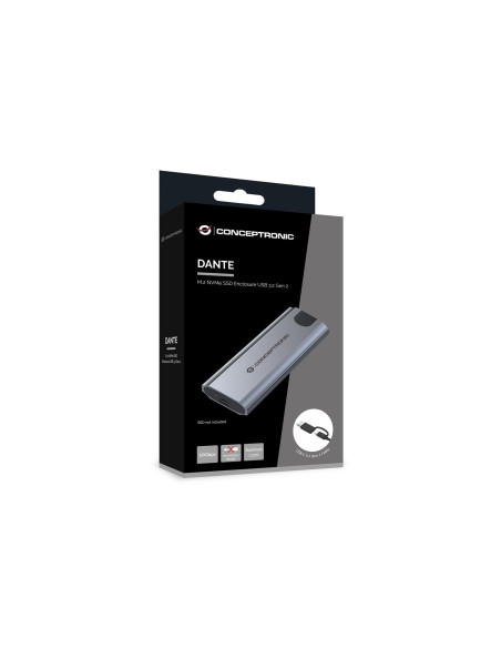 Conceptronic Dante05G Obudowa Do Dysków Twardych Obudowa Ssd Szary M.2