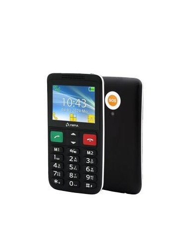 Olympia Mobiltelefon Lux Groăźtasten Schwarz