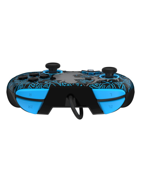 Pdp Rematch: Sheikah Shoot Czarny, Niebieski Usb Gamepad Analogowa/Cyfrowa Nintendo Switch, Nintendo Switch Lite, Nintendo Switc