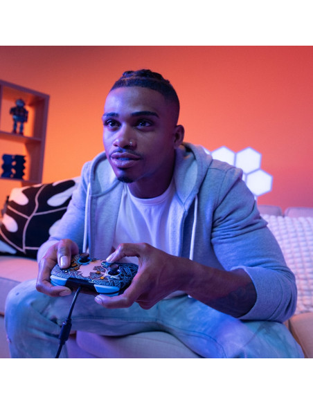 Pdp Rematch: Sheikah Shoot Czarny, Niebieski Usb Gamepad Analogowa/Cyfrowa Nintendo Switch, Nintendo Switch Lite, Nintendo Switc