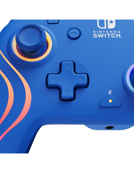 Pdp Afterglow Wave Niebieski Usb Gamepad Analogowa/Cyfrowa Nintendo Switch, Nintendo Switch Oled
