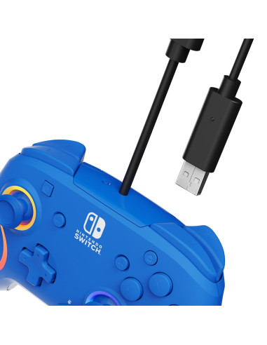 Pdp Afterglow Wave Niebieski Usb Gamepad Analogowa/Cyfrowa Nintendo Switch, Nintendo Switch Oled