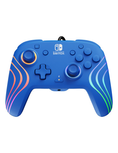 Pdp Afterglow Wave Niebieski Usb Gamepad Analogowa/Cyfrowa Nintendo Switch, Nintendo Switch Oled