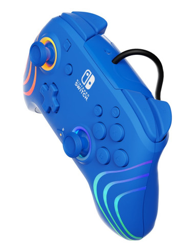 Pdp Afterglow Wave Niebieski Usb Gamepad Analogowa/Cyfrowa Nintendo Switch, Nintendo Switch Oled