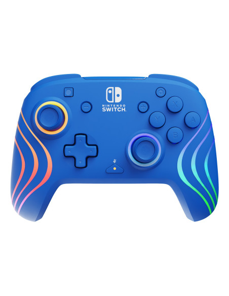 Pdp Afterglow Wave Niebieski Usb Gamepad Analogowa/Cyfrowa Nintendo Switch, Nintendo Switch Oled