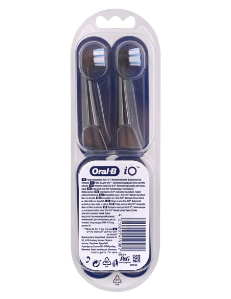 Końcówki Do Szczoteczek Oral-B Braun Io Gentle Care Black
