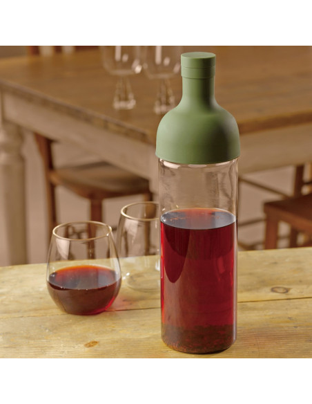 Butelka Z Filtrem Cold Brew Tea 750Ml Hario Oliwkowa