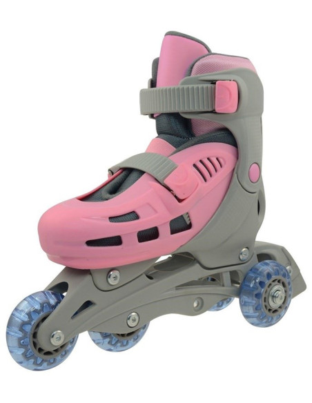 Inline Skate Triskate Sizexs 27-30 Pink