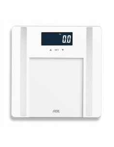 Ade Ba2300-2 Waga Kwadrat Biały Elektroniczna Waga Osobista