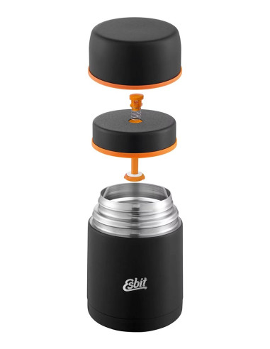 Termos Obiadowy Esbit Food Jug 500Ml, Czarny
