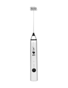 Bialetti 0006770 Spieniacz / Podgrzewacz Do Mleka Handheld Electric Milk Frother Stal Nierdzewna