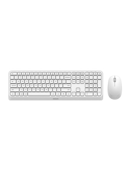Philips 3000 Series Spt6307W/00 Klawiatura Dołączona Myszka Uniwersalne Rf Wireless Qwerty Angielski Biały