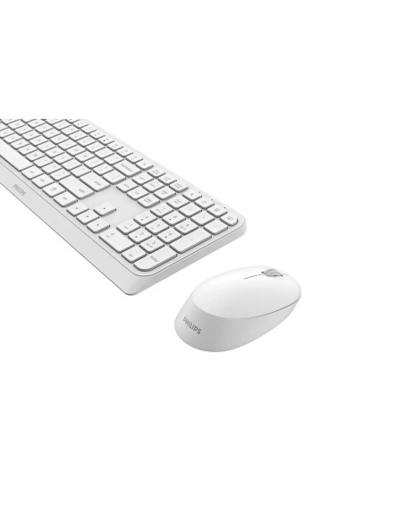Philips 3000 Series Spt6307W/00 Klawiatura Dołączona Myszka Uniwersalne Rf Wireless Qwerty Angielski Biały
