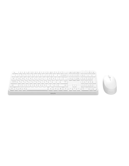 Philips 3000 Series Spt6307W/00 Klawiatura Dołączona Myszka Uniwersalne Rf Wireless Qwerty Angielski Biały