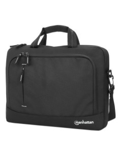 Manhattan 440363 Torba Na Laptop 35,8 Cm (14.1") Obudowa Na Messenger Czarny