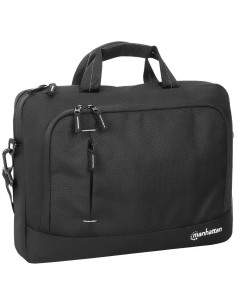 Manhattan 440363 Torba Na Laptop 35,8 Cm (14.1") Obudowa Na Messenger Czarny 2