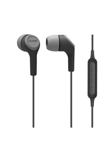 Koss Bt115I Zestaw Słuchawkowy Bezprzewodowy Douszny Połączenia/Muzyka Bluetooth Czarny, Szary