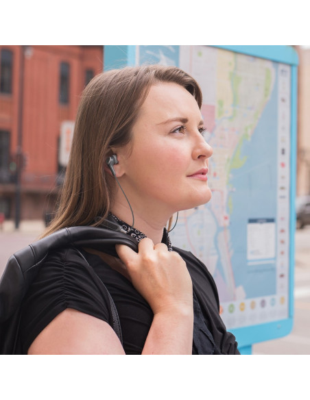 Koss Bt115I Zestaw Słuchawkowy Bezprzewodowy Douszny Połączenia/Muzyka Bluetooth Czarny, Szary
