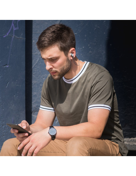 Koss Bt115I Zestaw Słuchawkowy Bezprzewodowy Douszny Połączenia/Muzyka Bluetooth Czarny, Szary