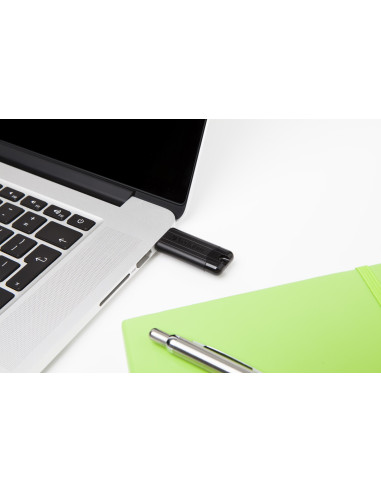 Verbatim Pinstripe Pamięć Usb 128 Gb Usb Typu-A 3.2 Gen 1 (3.1 Gen 1) Czarny