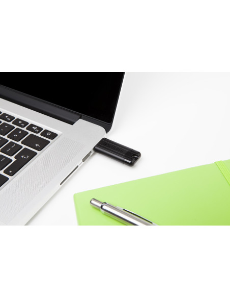 Verbatim Pinstripe Pamięć Usb 128 Gb Usb Typu-A 3.2 Gen 1 (3.1 Gen 1) Czarny