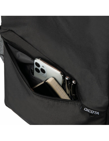Dicota D32086-Rpet Plecak Na Notebooka Z Amortyzacją One 15-17.3" Poliester, Pet Czarny