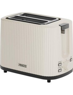 Princess Wave Toaster | 142337 | Power 930 W | Number Of Slots 2 | Housing Material Plastic | Beige