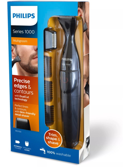 Philips Multigroom Series 1000 Niezwykle Precyzyjny Trymer Do Brody Mg1100/16