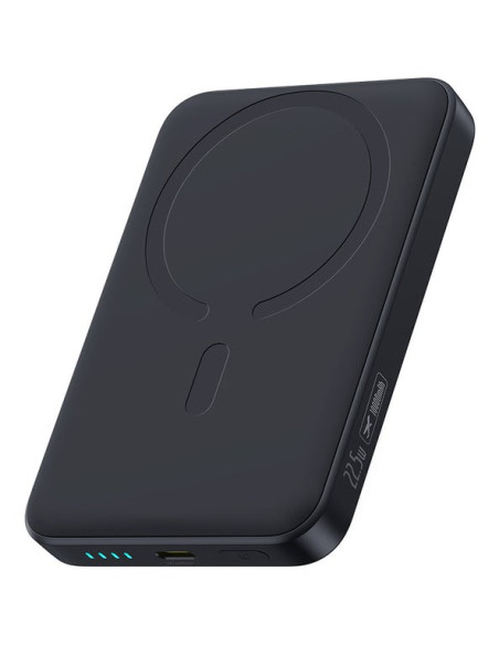 Powerbank Baseus Enerfill Fm11 Ultra-Mini 10000Mah 22,5W Kompatybilny Z Magsafe Z Kablem Baseus Simple Usb-C 20V/3A 30Cm - Czarn