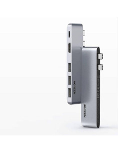 Ugreen  Wielofunkcyjny Hub 2X Usb Typ C Na Usb Typ C Pd (Thunderbolt 3, 100W, 4K@60 Hz, 10 Gbps) / Hdmi 4K@30 Hz / 3X Usb 3.0 Do 2