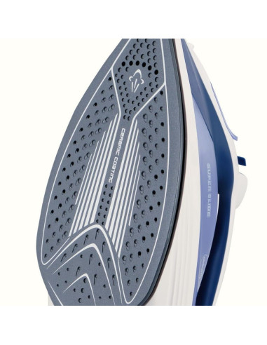 Eldom Żelazko Parowe Da36 Press 2200W Ceramiczna Stopa, Anti-Drip, Samooczyszczane Stopy,Wyżut Pary 20G/Min. Uderzenie Pary,